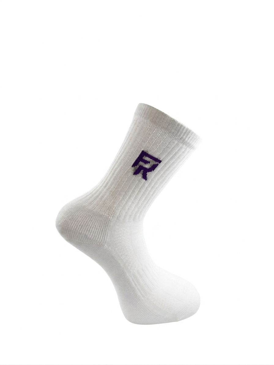 White/Purple Crew